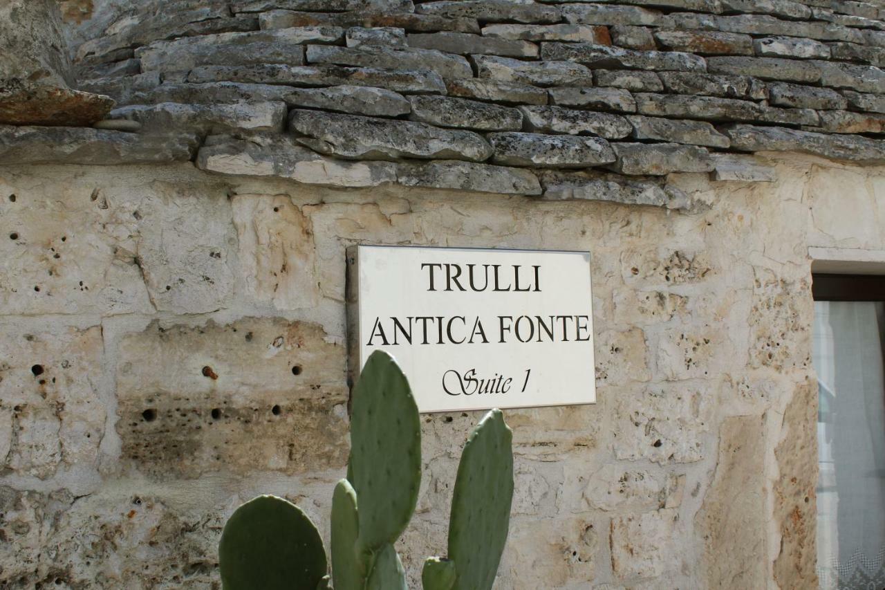 Trulli Antica Fonte Acomodação com café da manhã Alberobello Exterior foto