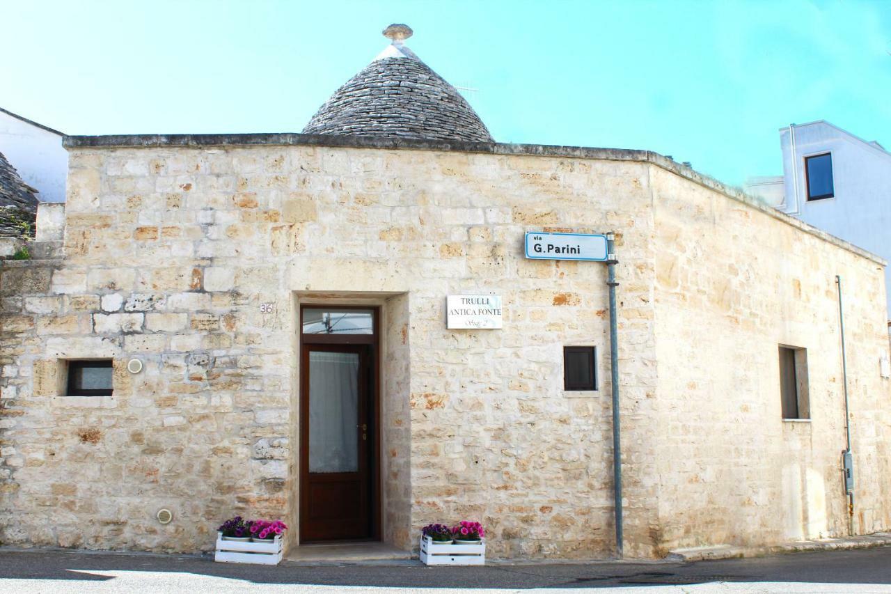 Trulli Antica Fonte Acomodação com café da manhã Alberobello Exterior foto